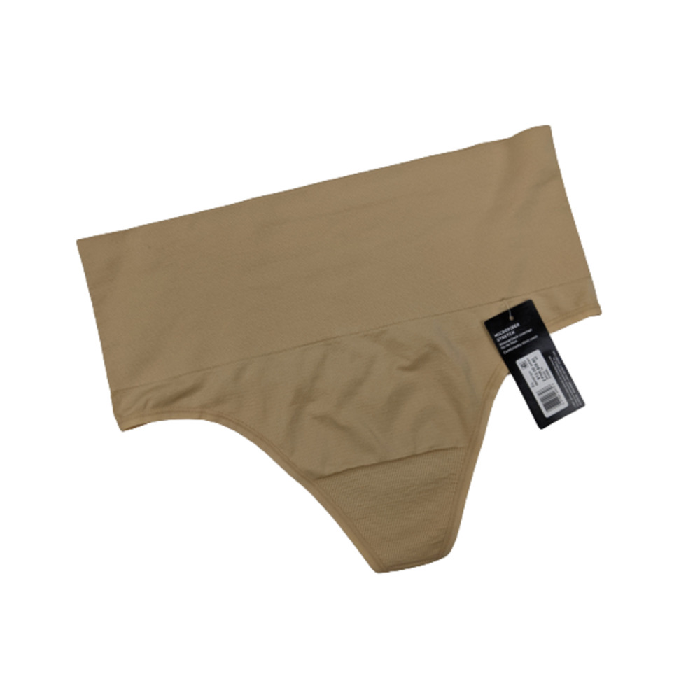 Jockey Nude Waist Slimmer Thong Seamless Smooth XL